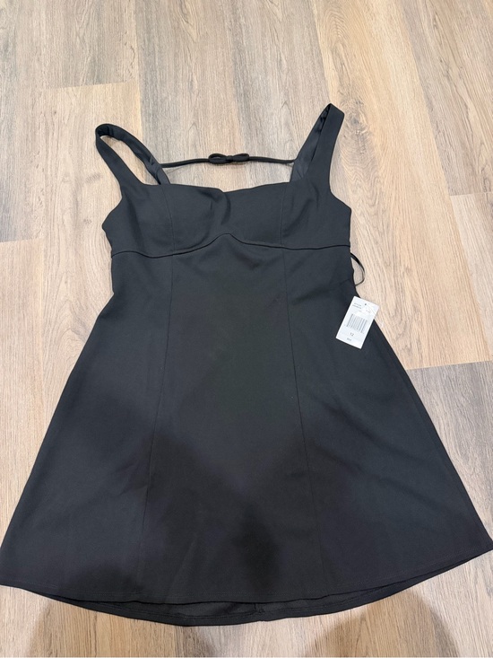B. Smart Dresses & Skirts - B. Smart Black Sleeveless A-Line Dress